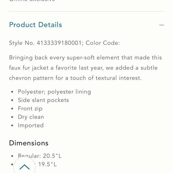 Anthropologie Faux Fur Jacket 🌟 - Picture 4 of 8